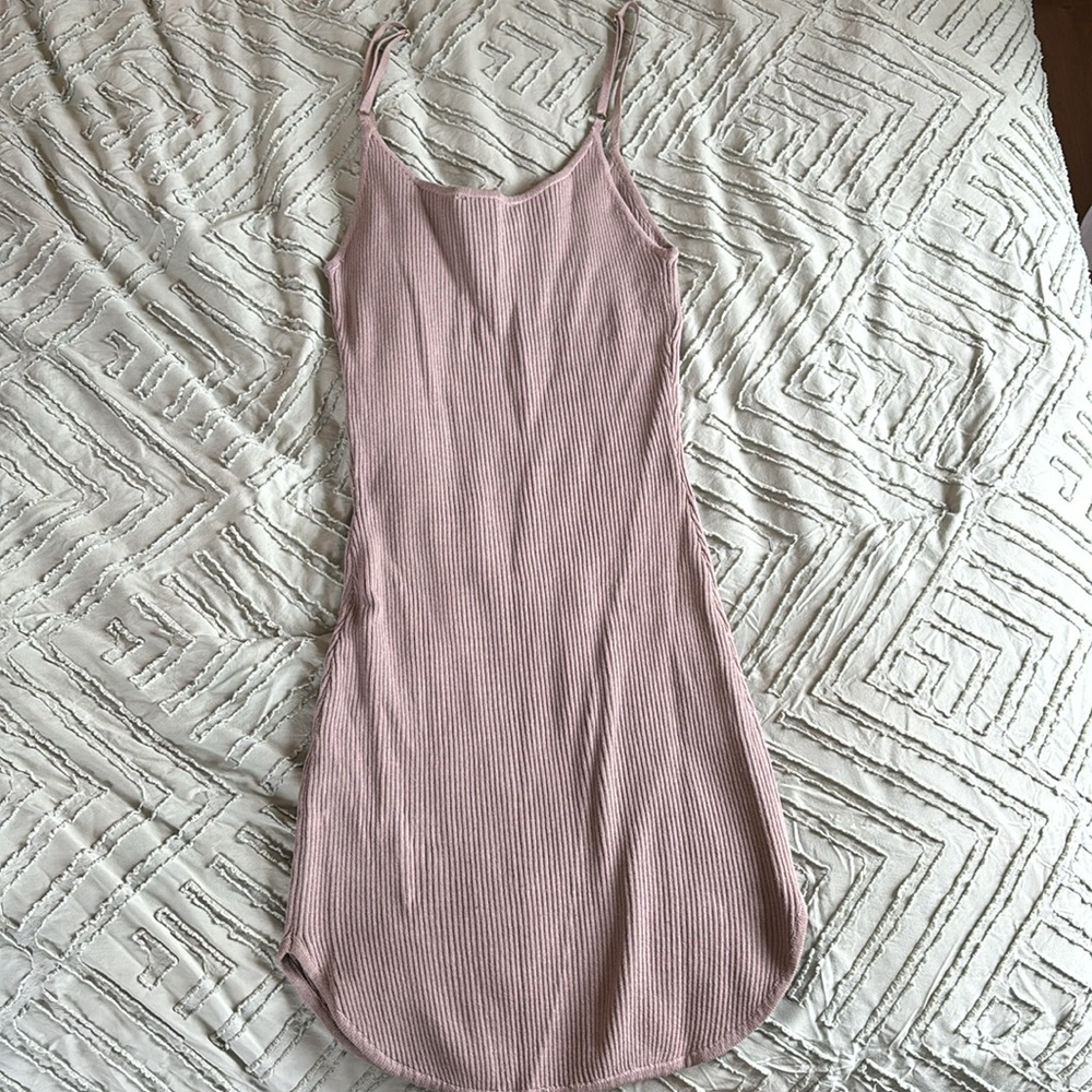 Grey Mini Dress - Picture 2 of 3